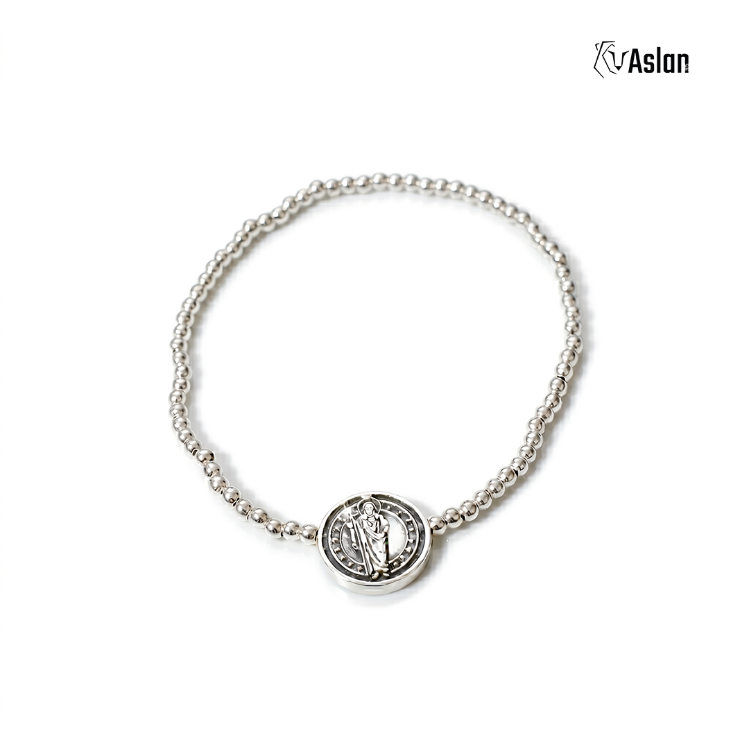 Pulsera medalla de San Judas Tadeo