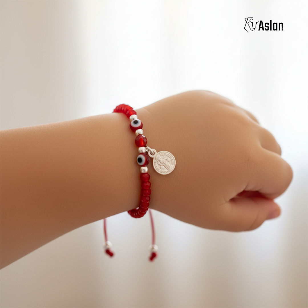 Pulsera para niño fuerza roja