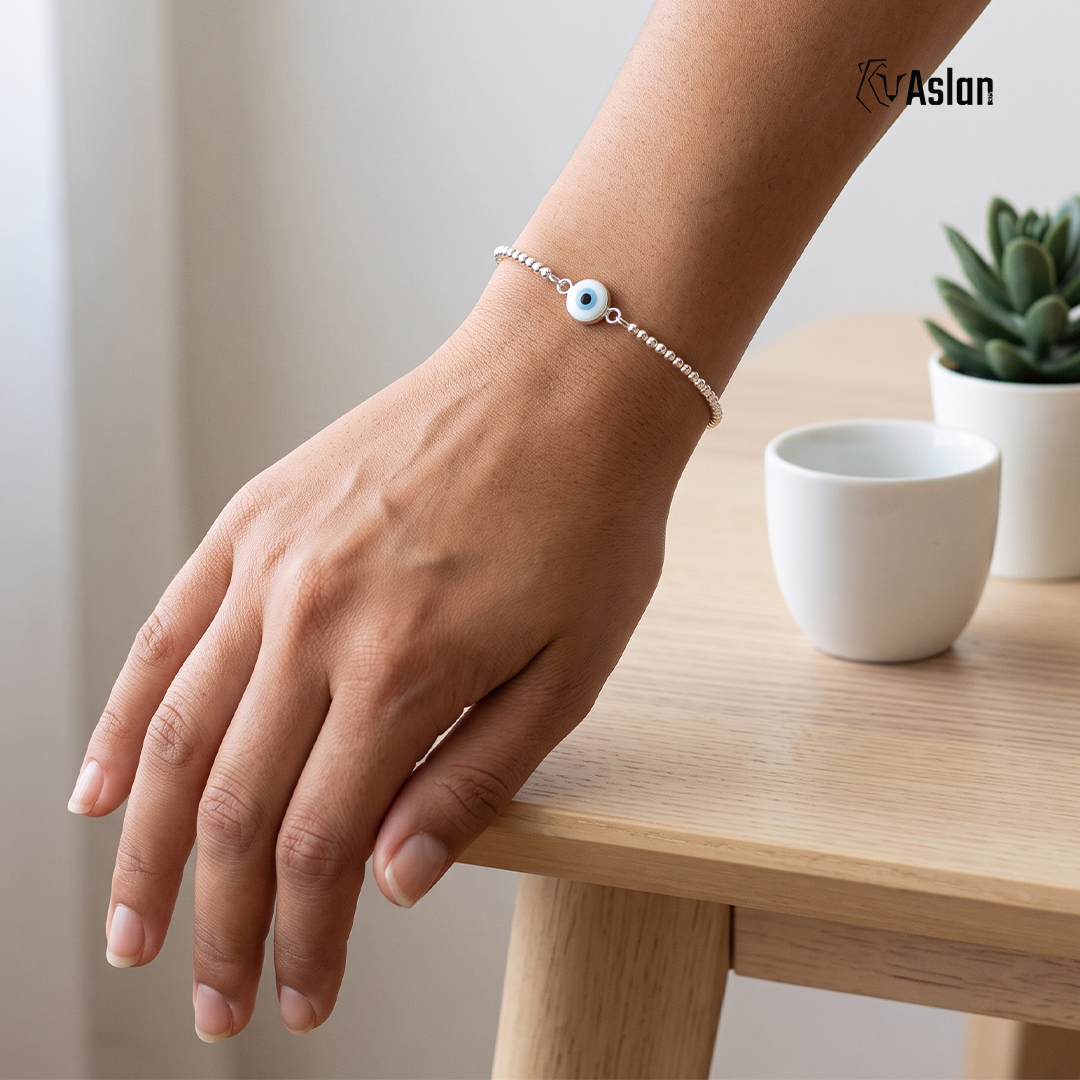 Pulsera turca blanca 