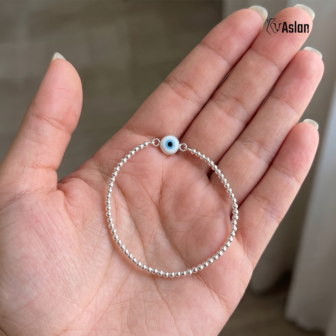 Pulsera turca blanca 