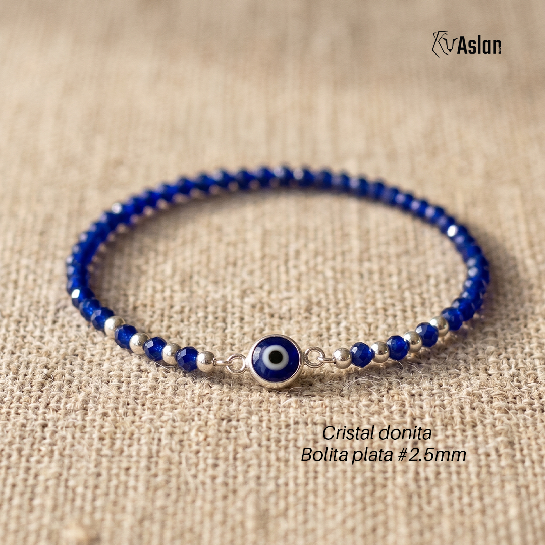 Pulsera ojo turco cristal