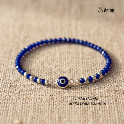Pulsera ojo turco cristal