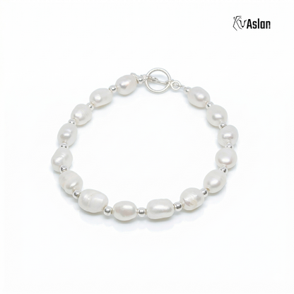 Pulsera perla grande