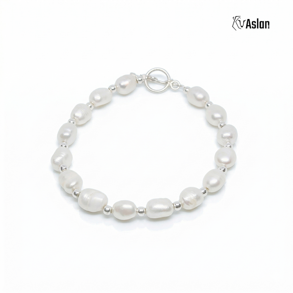 Pulsera perla grande