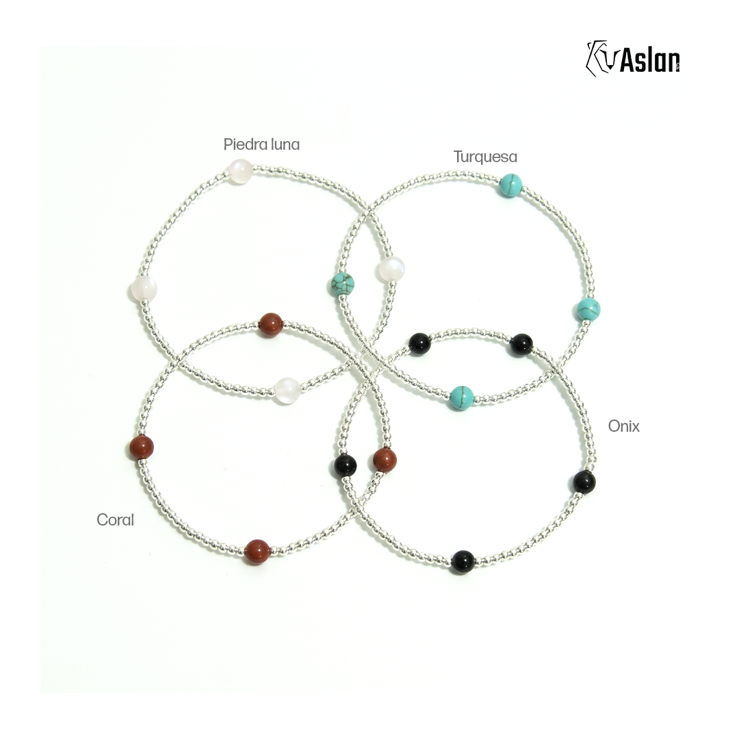 Pulsera pl. natural