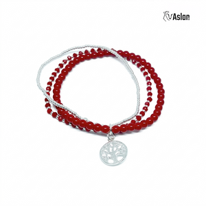 Pulsera triple árbol de la vida