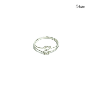Anillo nudo doble
