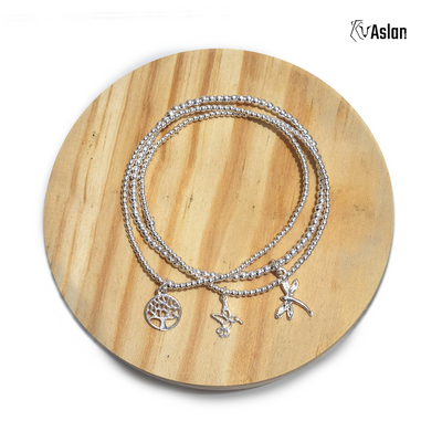 3 pulseras vuelo de vida
