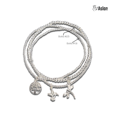 3 pulseras vuelo de vida