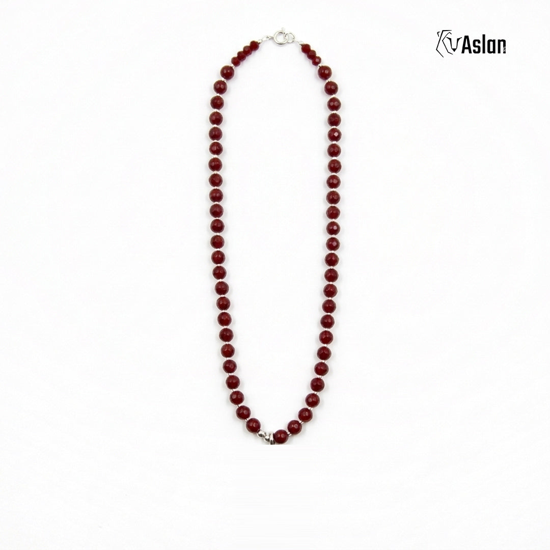 Collar Corazón Milagro Rojo sin dije