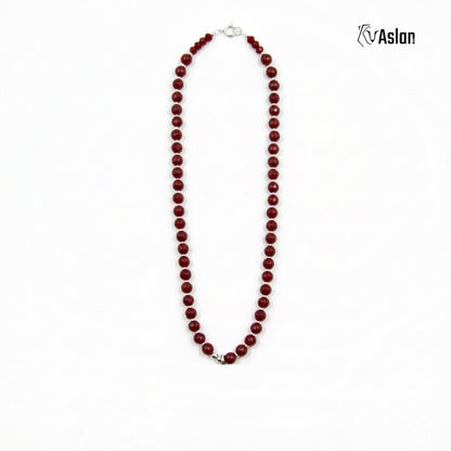 Collar Corazón Milagro Rojo sin dije