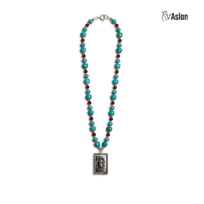 Collar Guadalupe Turquesa