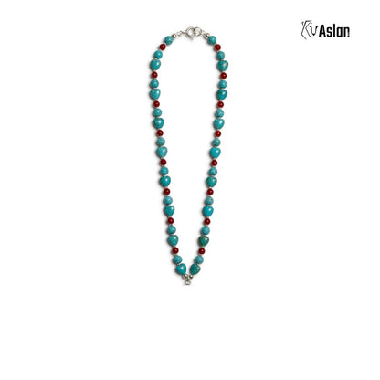 Collar Guadalupe Turquesa sin dije