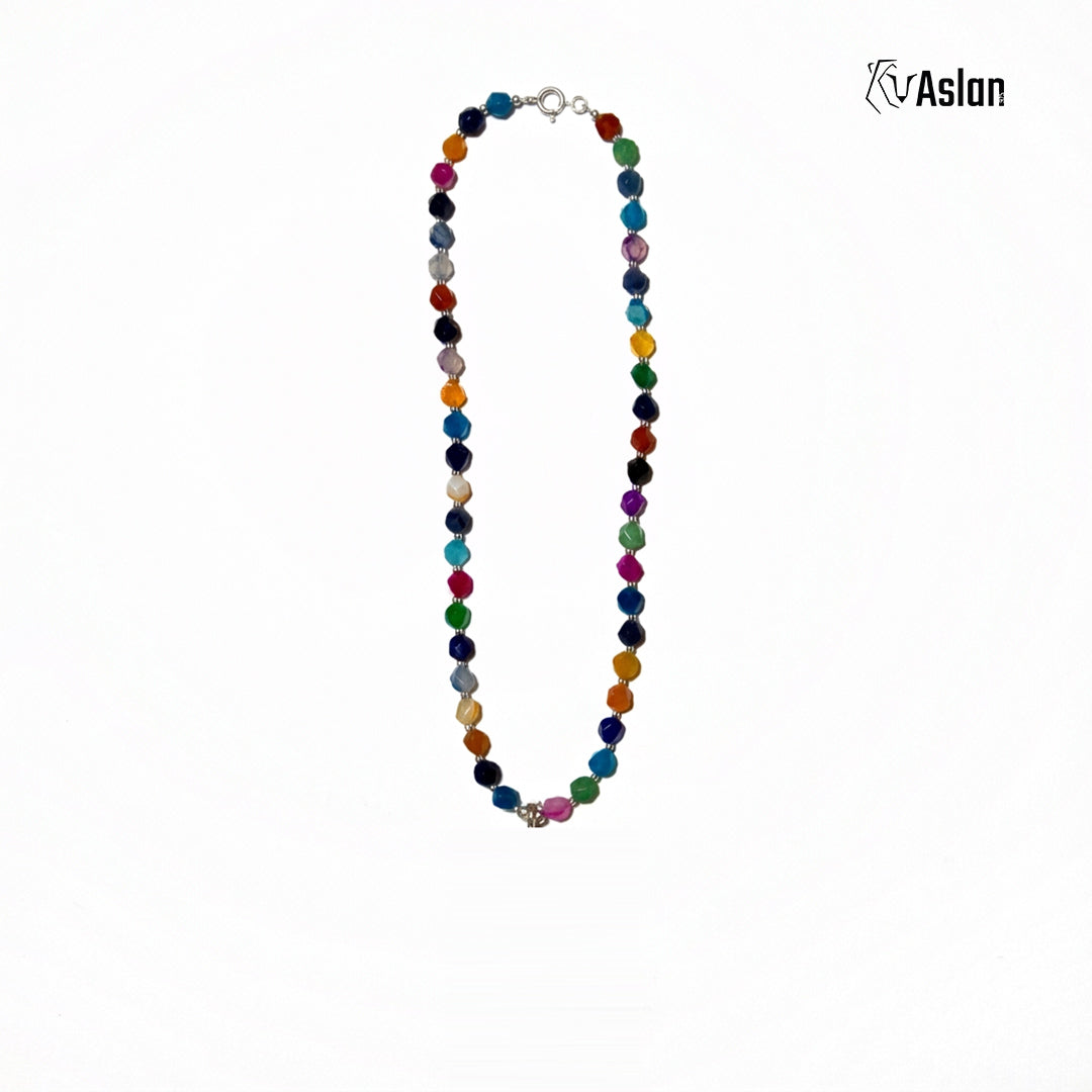Collar Muñeca Otomí Multicolor sin dije