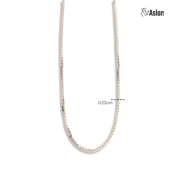 Cadena veneciana box chain