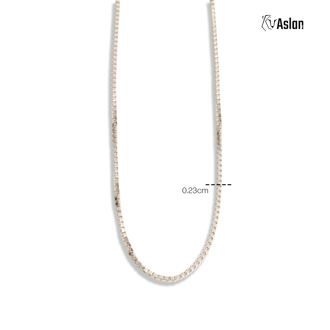 Cadena veneciana box chain