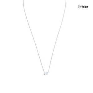 Collar cubo cristal