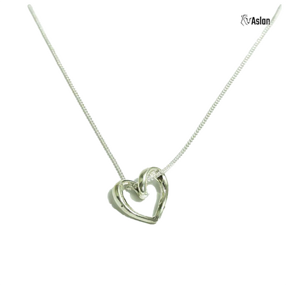 Collar corazón As