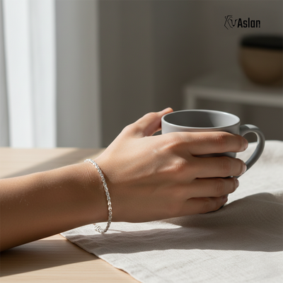 Esclava eslabón plano