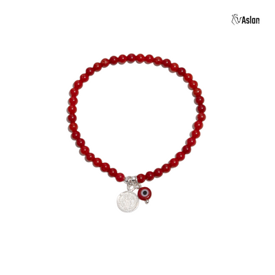Pulsera coral guardián