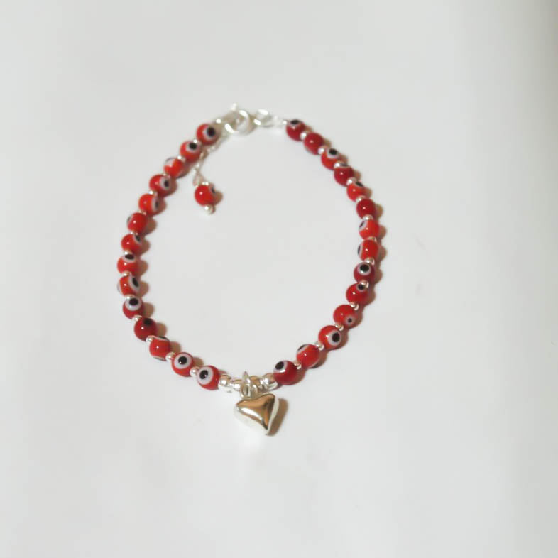 Pulsera ojito/corazón