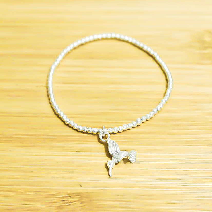 Pulsera de colibrí vaciado