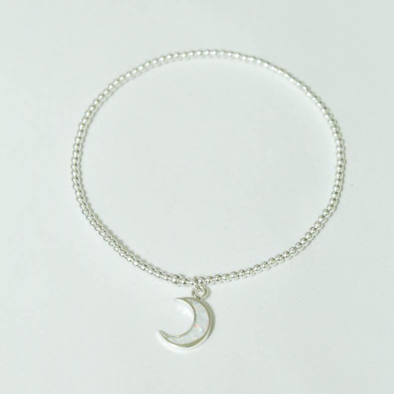 Pulsera luna ópalo