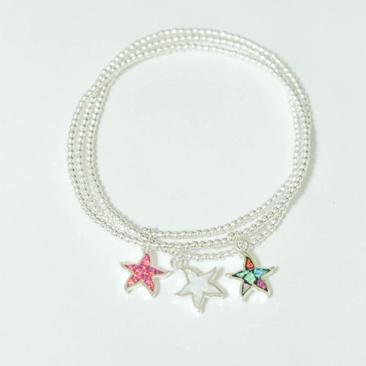 Pulsera estrella ópalo