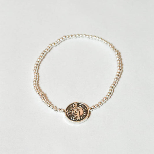 Pulsera medalla de San Judas Tadeo