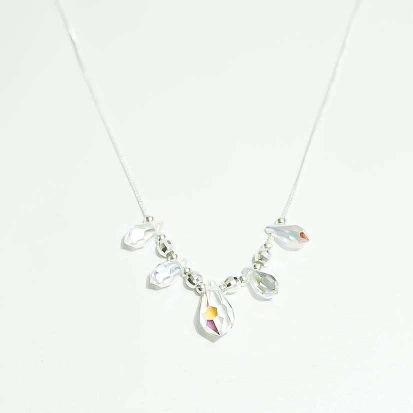 Collar 5gotas de cristal - barbada