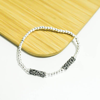 Pulsera tubo barroco