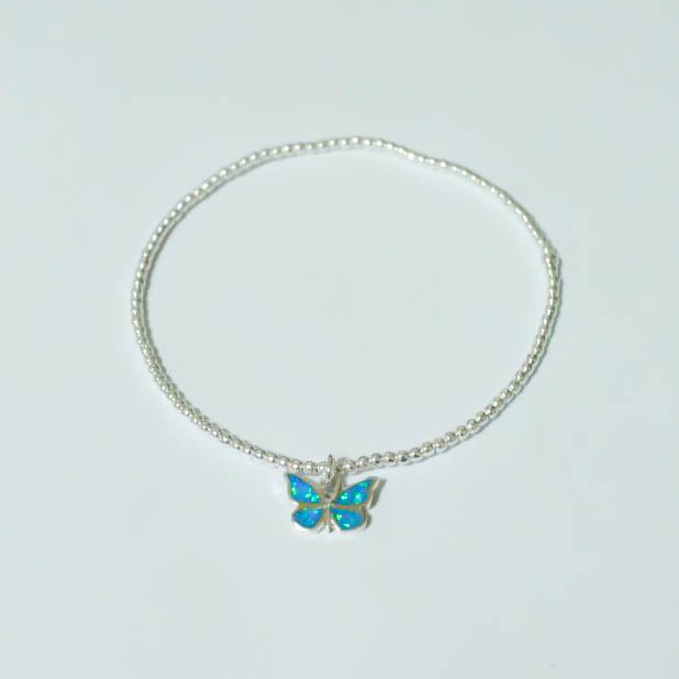 Pulsera mariposa ópalo