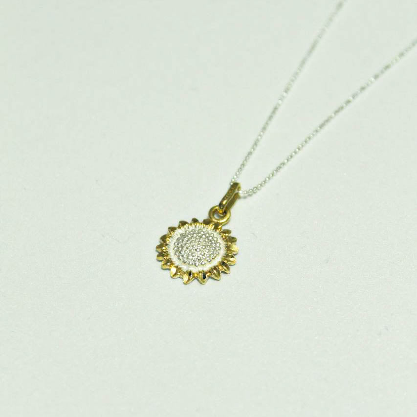 Collar girasol