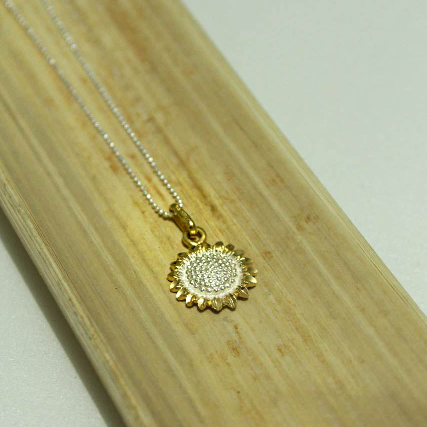 Collar girasol