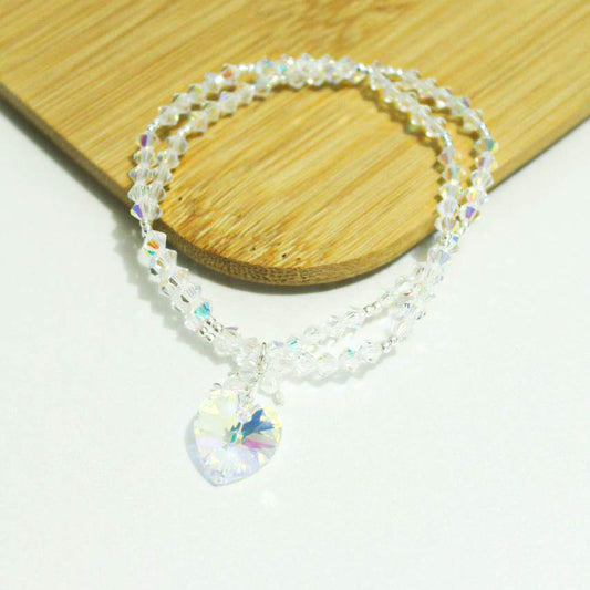 Pulsera cristal tornasol.