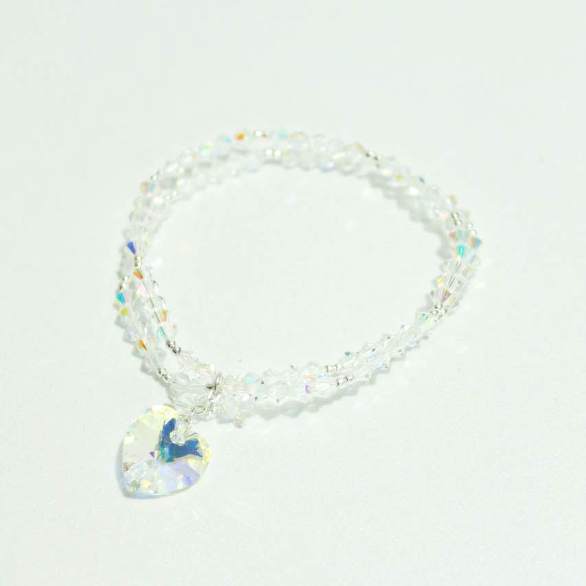 Pulsera cristal tornasol.