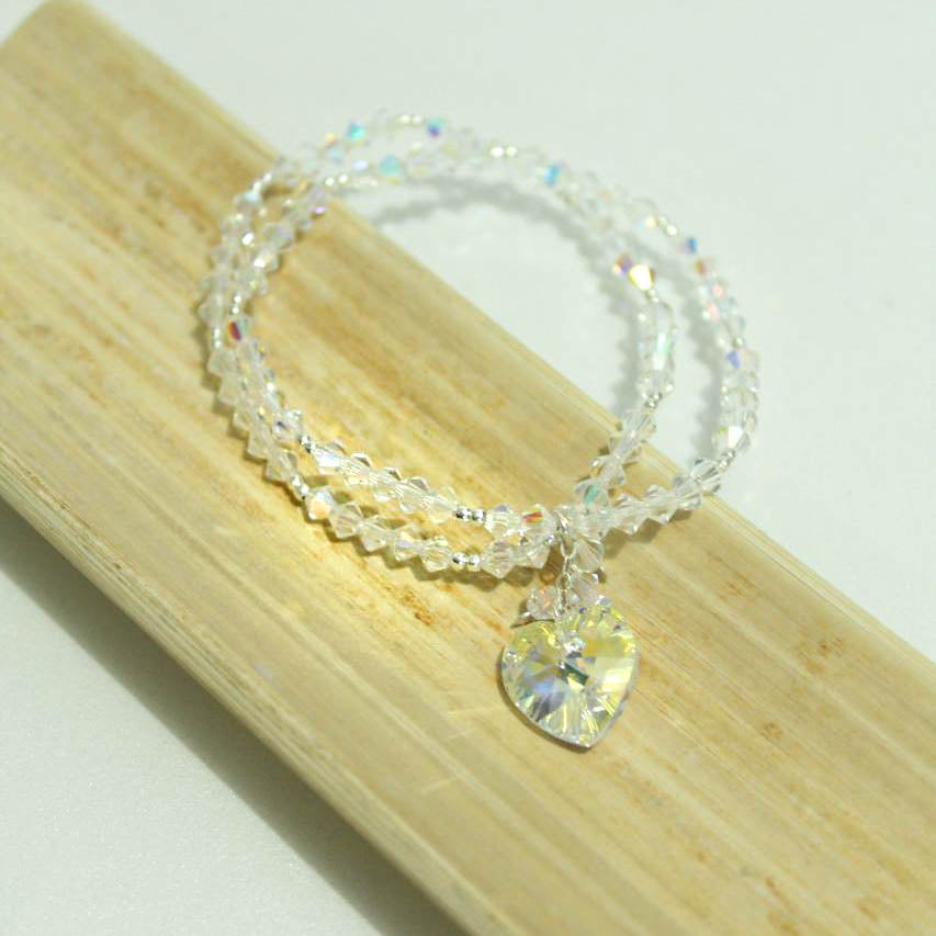 Pulsera cristal tornasol.