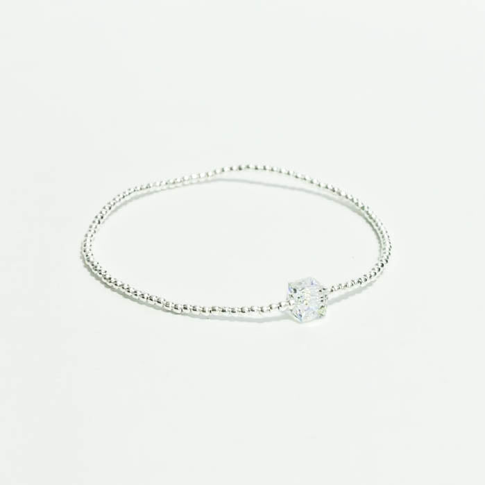 Pulsera cubo cristal