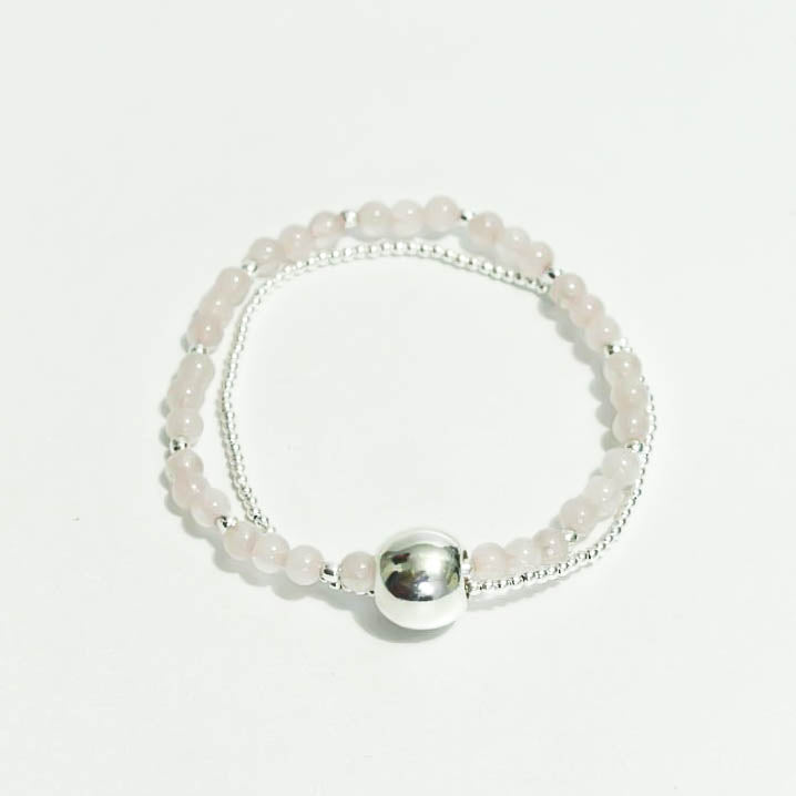 Pulsera doble natural