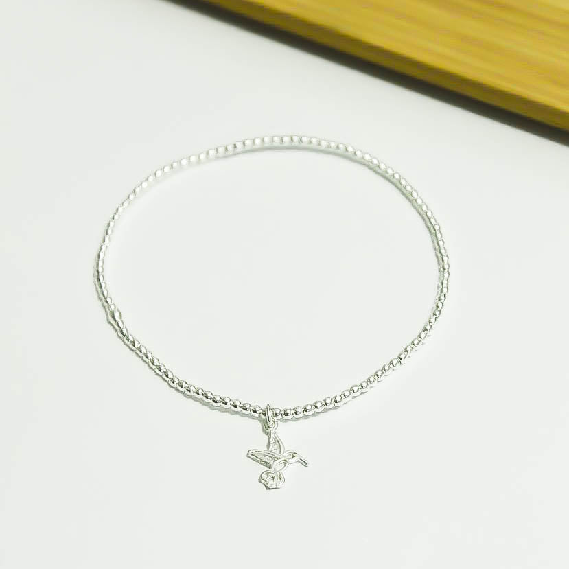 Pulsera colibrí minimalista