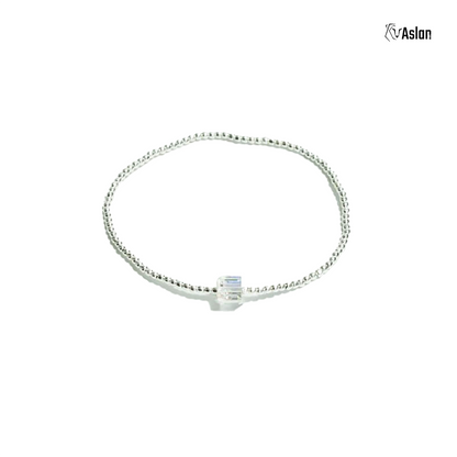 Pulsera cubo cristal