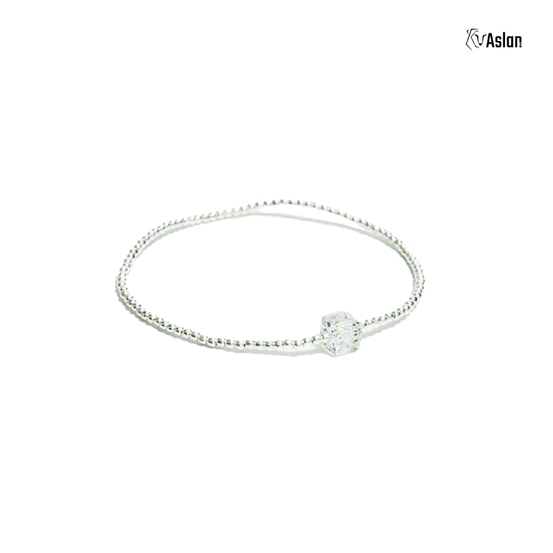 Pulsera cubo cristal