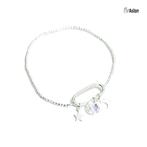 Pulsera cristal de noche