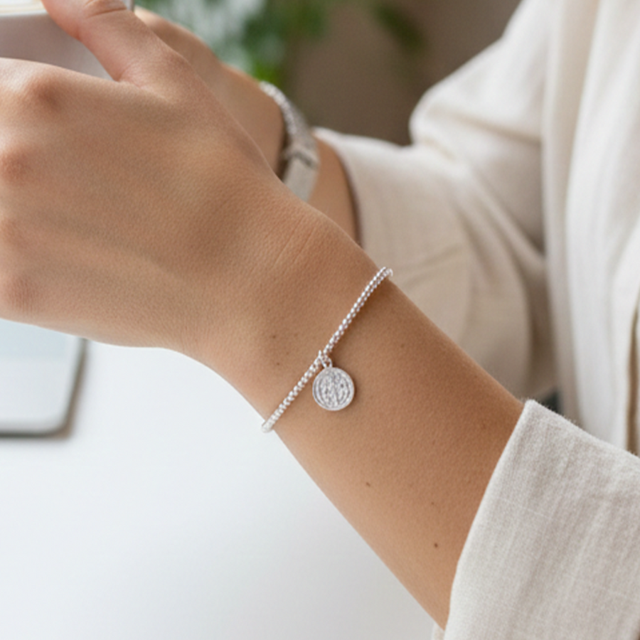 Pulsera sello de San Benito